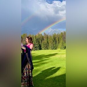 Lehenga skirt bottom and dupatta